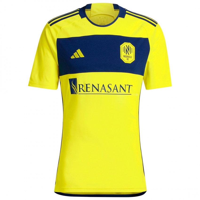 Uomo Maglia Fafà Picault #7 Giallo Blu Kit Gara Home 2024/25 Maglietta