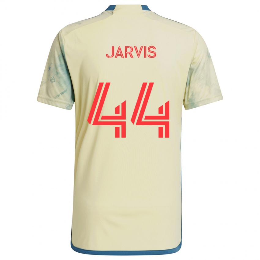 Uomo Maglia Aiden Jarvis #44 Giallo Rosso Blu Kit Gara Home 2024/25 Maglietta