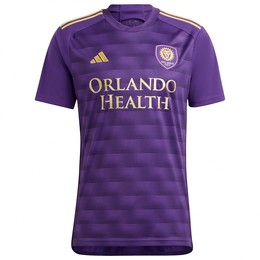 Uomo Maglia Dagur Dan Thórhallsson #17 Viola Giallo Kit Gara Home 2024/25 Maglietta