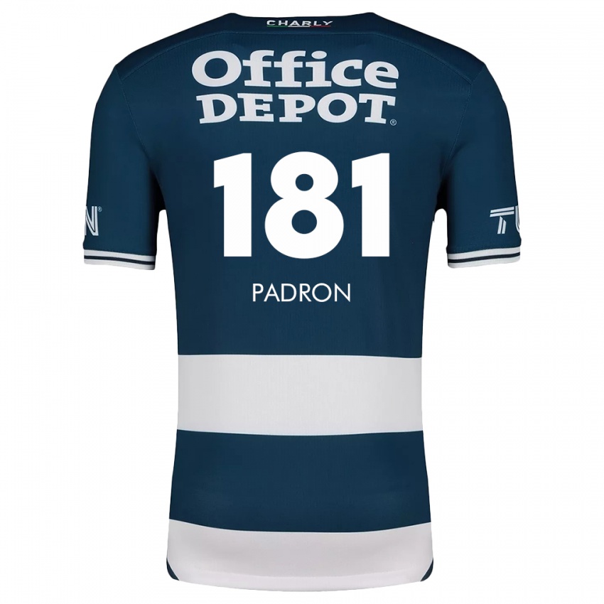 Uomo Maglia Romeo Padrón #181 Blu Bianco Kit Gara Home 2024/25 Maglietta