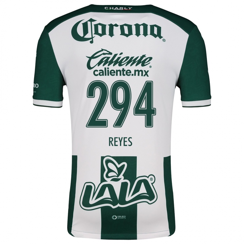 Uomo Maglia Máximo Reyes #294 Verde Bianco Kit Gara Home 2024/25 Maglietta