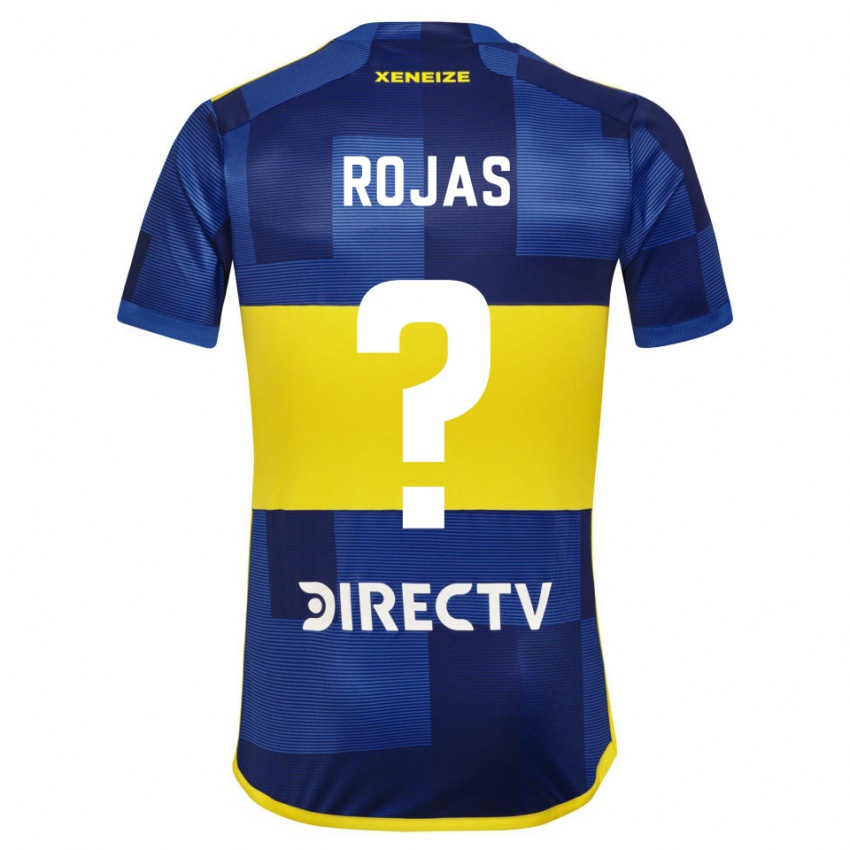 Uomo Maglia Ignacio Rojas #0 Blu Giallo Kit Gara Home 2024/25 Maglietta