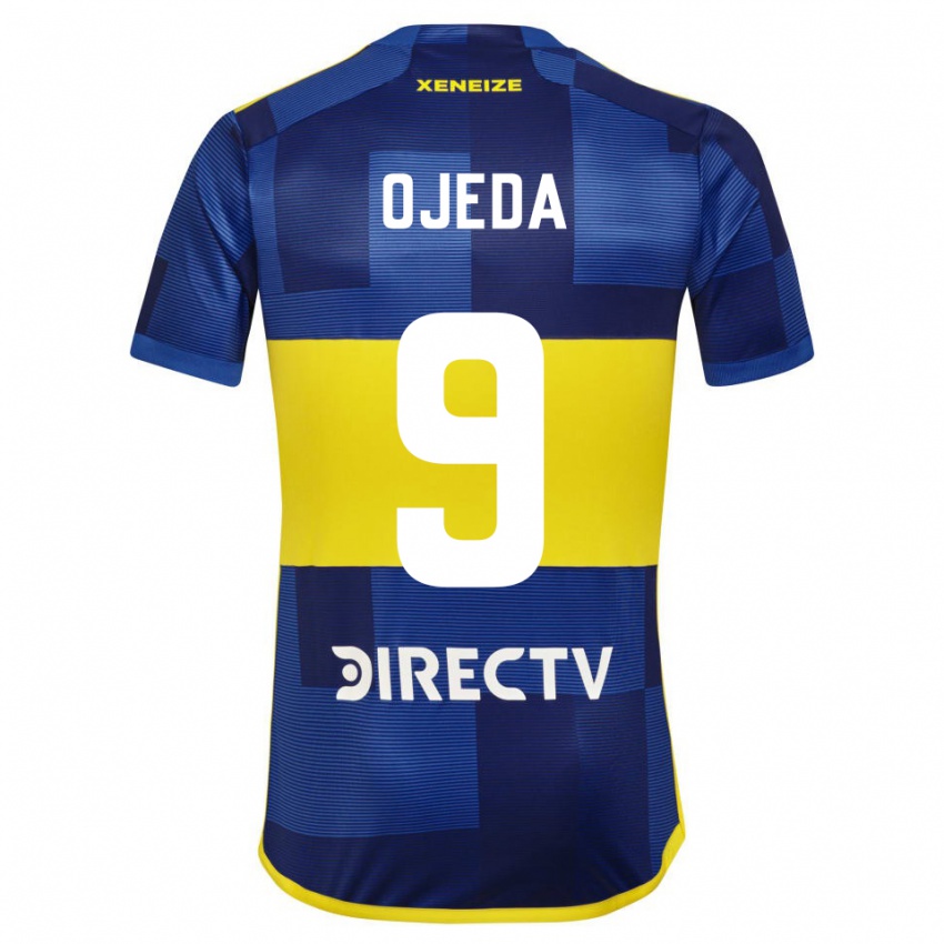 Uomo Maglia Andrea Ojeda #9 Blu Giallo Kit Gara Home 2024/25 Maglietta