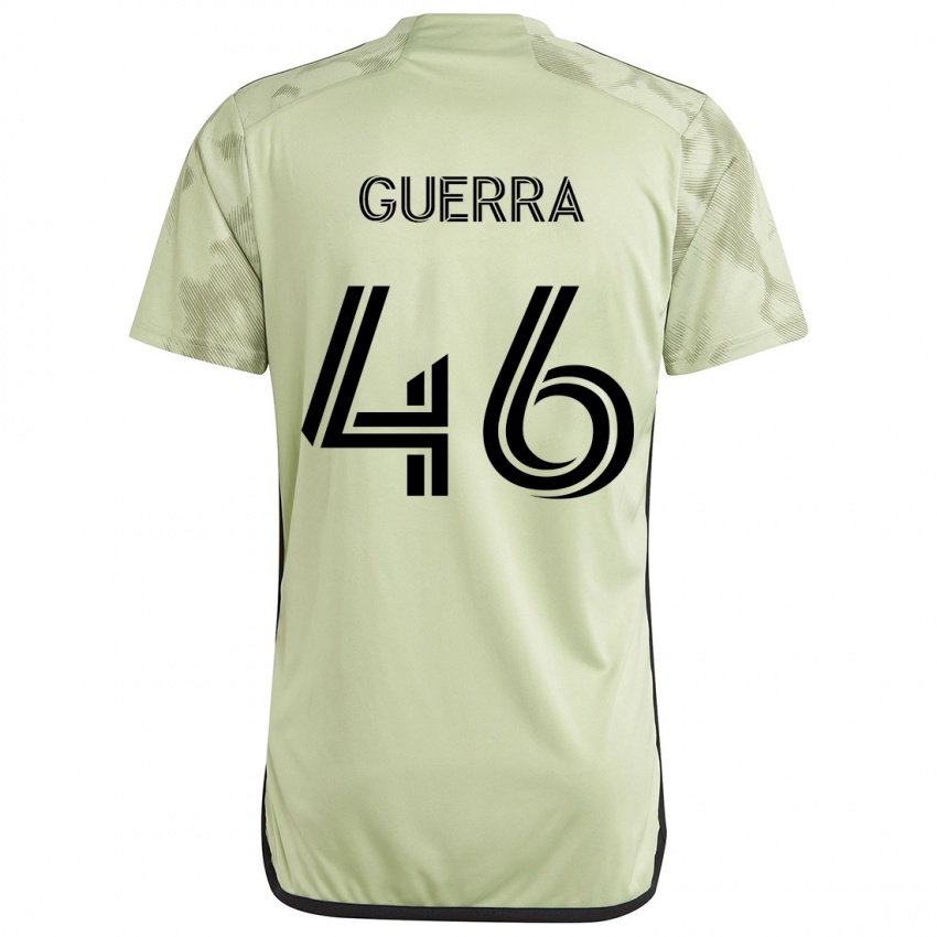 Uomo Maglia Decarlo Guerra #46 Verde Chiaro Kit Gara Away 2024/25 Maglietta