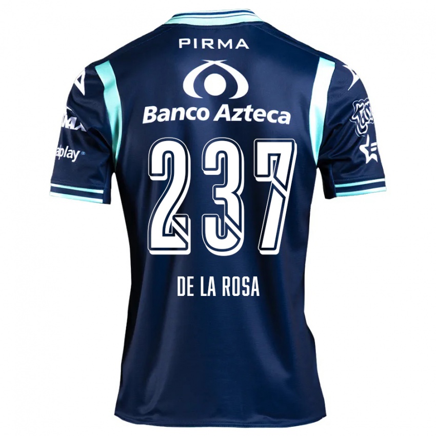 Uomo Maglia Álvaro De La Rosa #237 Blu Navy Kit Gara Away 2024/25 Maglietta