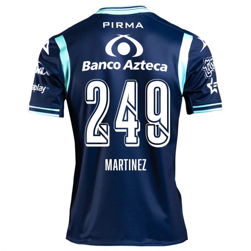 Uomo Maglia Juan Martínez #249 Blu Navy Kit Gara Away 2024/25 Maglietta