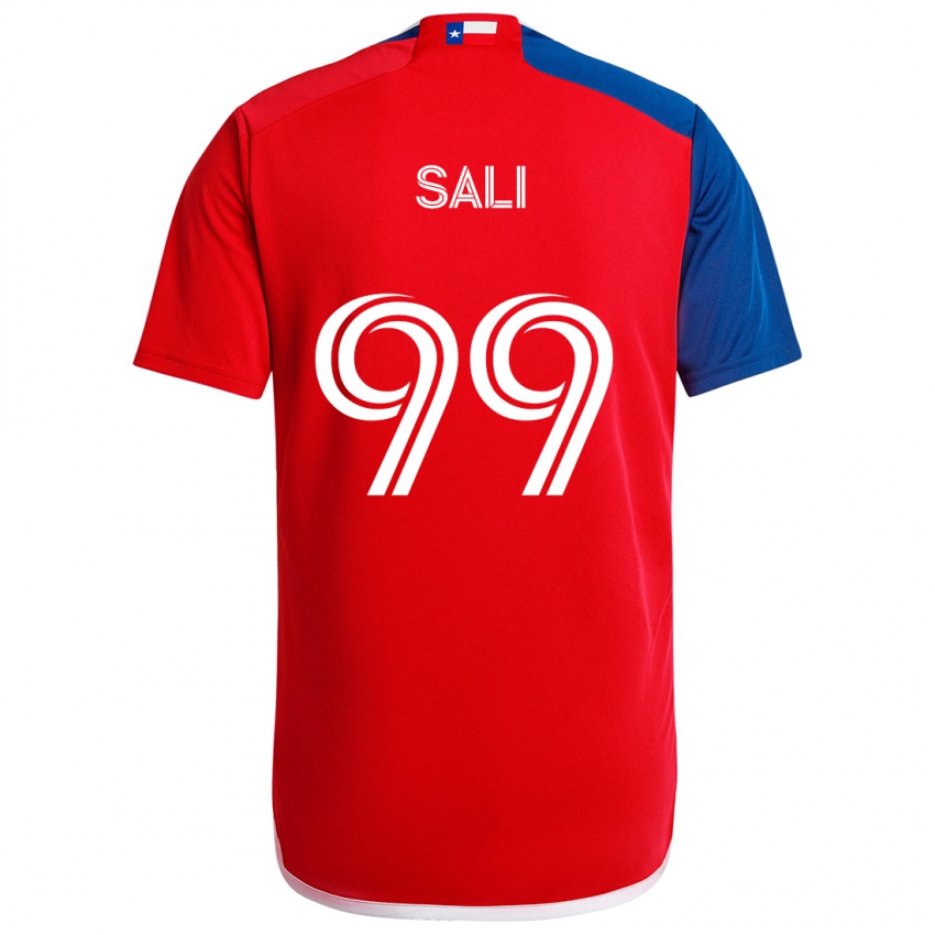 Donna Maglia Enes Sali #99 Blu Rosso Kit Gara Home 2024/25 Maglietta