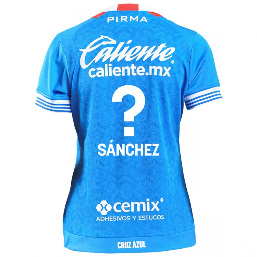 Bambino Maglia Jorge Sanchez #0 Cielo Blu Kit Gara Home 2024/25 Maglietta