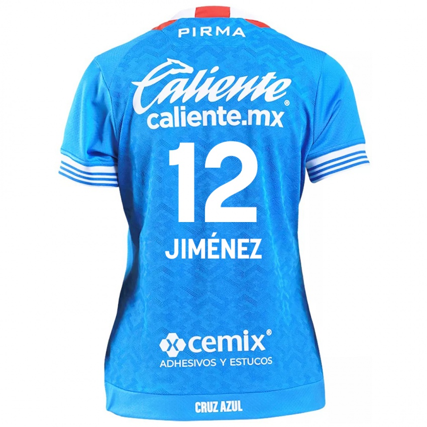 Bambino Maglia Luis Jiménez #12 Cielo Blu Kit Gara Home 2024/25 Maglietta