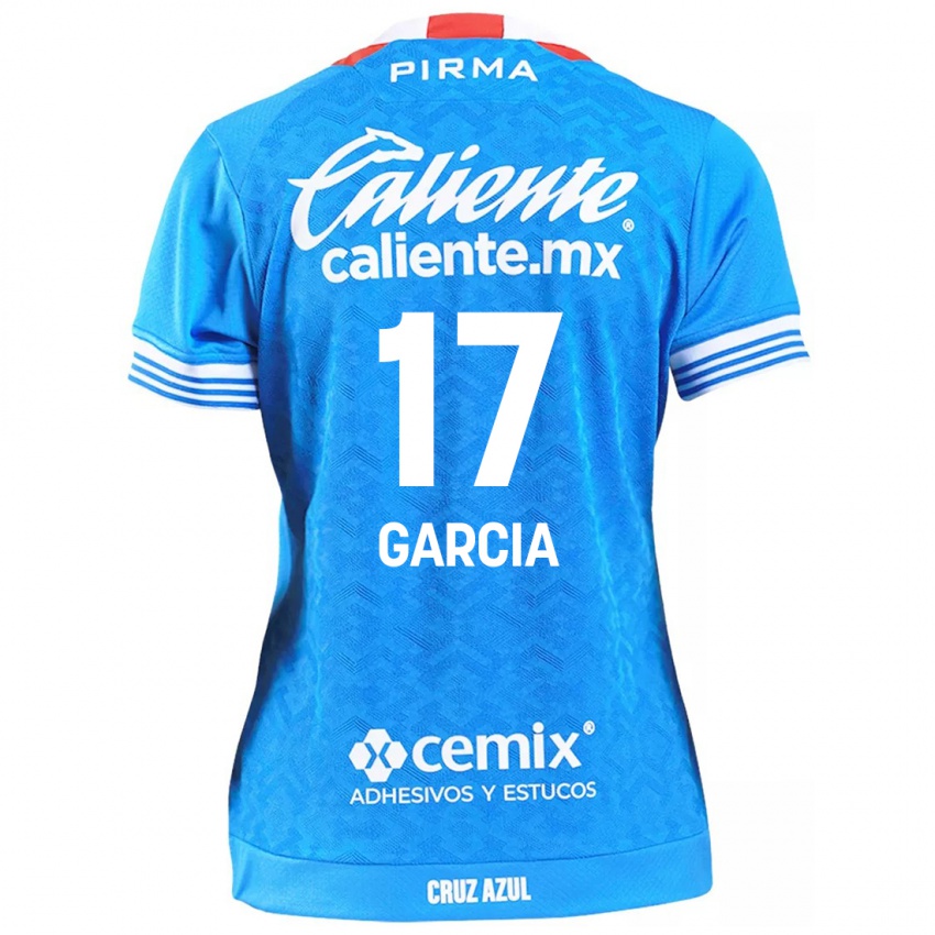 Bambino Maglia Amaury Garcia #17 Cielo Blu Kit Gara Home 2024/25 Maglietta