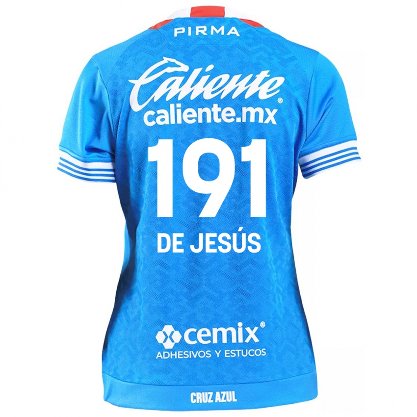 Bambino Maglia Luis De Jesús #191 Cielo Blu Kit Gara Home 2024/25 Maglietta