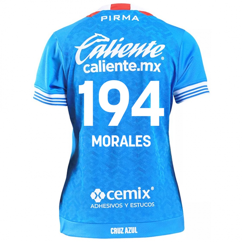 Bambino Maglia Amaury Morales #194 Cielo Blu Kit Gara Home 2024/25 Maglietta