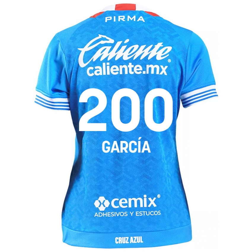 Bambino Maglia Jorge Garcia #200 Cielo Blu Kit Gara Home 2024/25 Maglietta