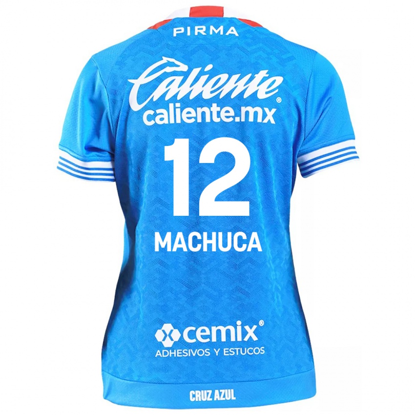 Bambino Maglia Gabriela Machuca #12 Cielo Blu Kit Gara Home 2024/25 Maglietta