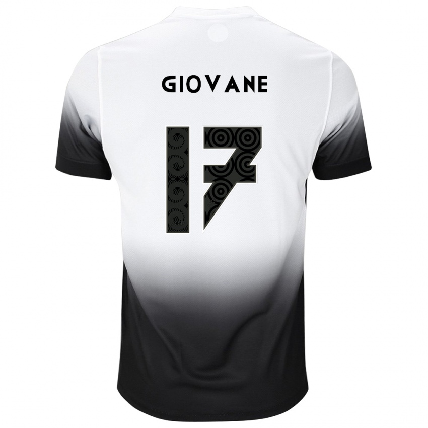 Bambino Maglia Giovane #17 Bianco Nero Kit Gara Home 2024/25 Maglietta