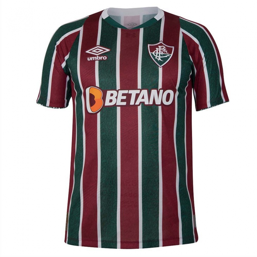 Bambino Maglia Matheus Reis #0 Verde Marrone Bianco Kit Gara Home 2024/25 Maglietta