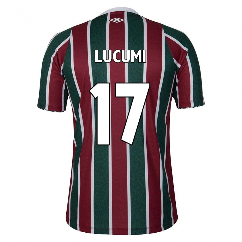 Bambino Maglia Jan Lucumi #17 Verde Marrone Bianco Kit Gara Home 2024/25 Maglietta