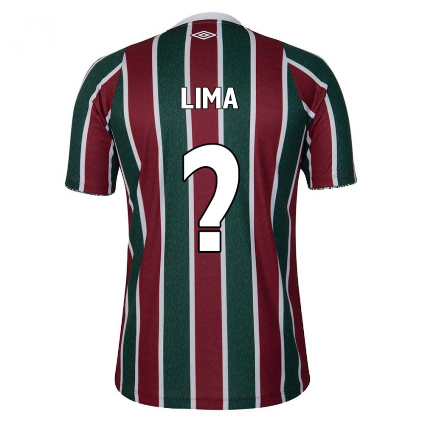 Bambino Maglia Daniel Lima #0 Verde Marrone Bianco Kit Gara Home 2024/25 Maglietta