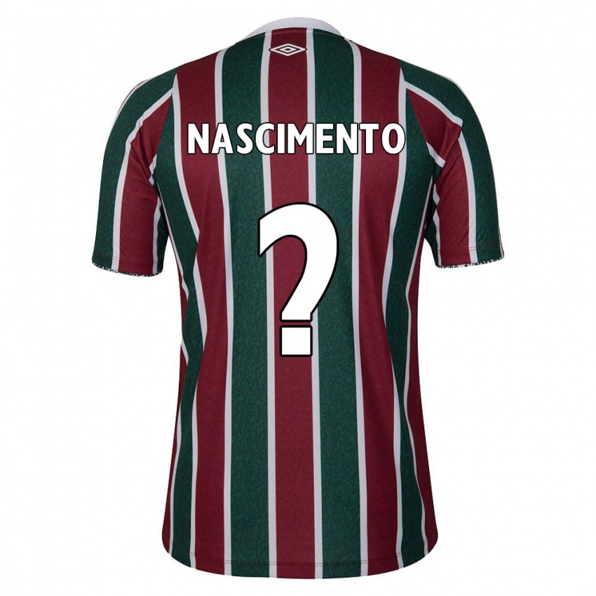 Bambino Maglia Hiago Nascimento #0 Verde Marrone Bianco Kit Gara Home 2024/25 Maglietta