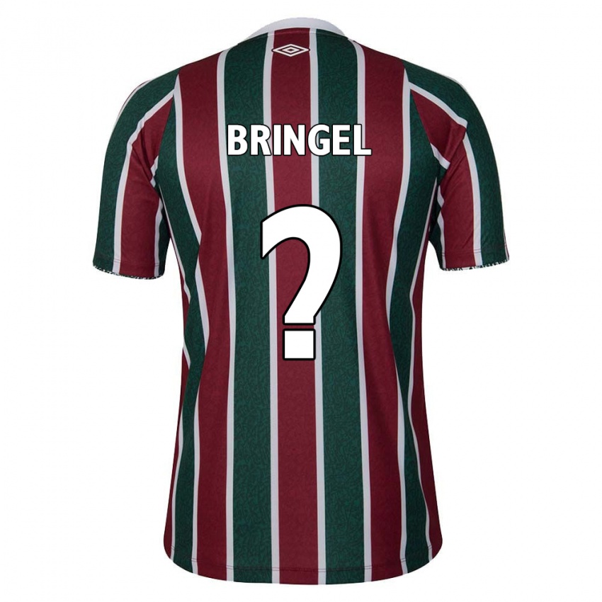 Bambino Maglia Rodrigo Bringel #0 Verde Marrone Bianco Kit Gara Home 2024/25 Maglietta