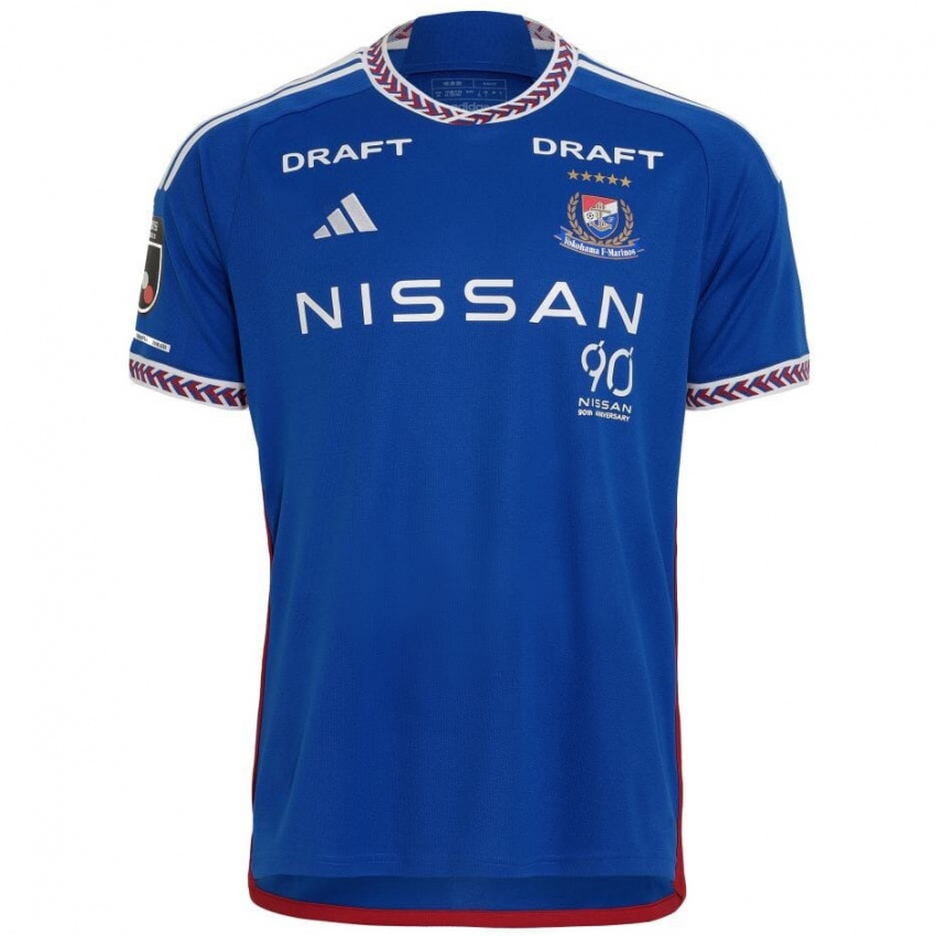 Bambino Maglia Hijiri Kato #24 Blu Bianco Rosso Kit Gara Home 2024/25 Maglietta