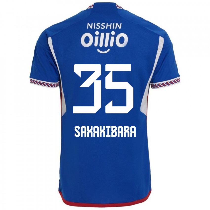 Bambino Maglia Keigo Sakakibara #35 Blu Bianco Rosso Kit Gara Home 2024/25 Maglietta