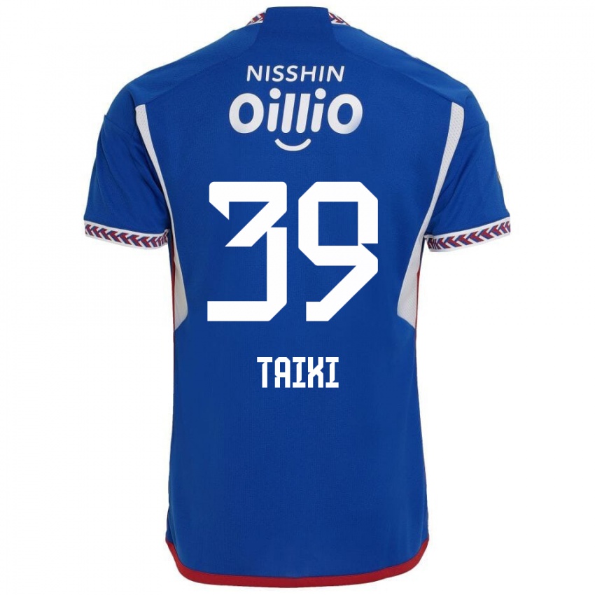 Bambino Maglia Taiki Watanabe #39 Blu Bianco Rosso Kit Gara Home 2024/25 Maglietta