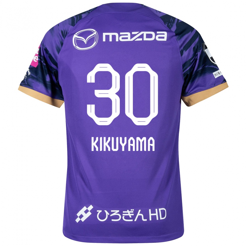 Bambino Maglia Rio Kikuyama #30 Viola Bianco Kit Gara Home 2024/25 Maglietta