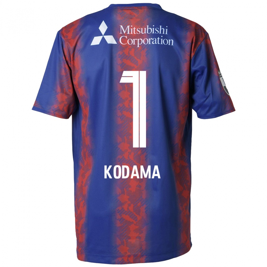 Bambino Maglia Tsuyoshi Kodama #1 Blu Rosso Kit Gara Home 2024/25 Maglietta