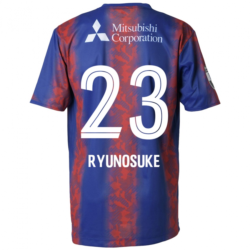 Bambino Maglia Ryunosuke Sato #23 Blu Rosso Kit Gara Home 2024/25 Maglietta