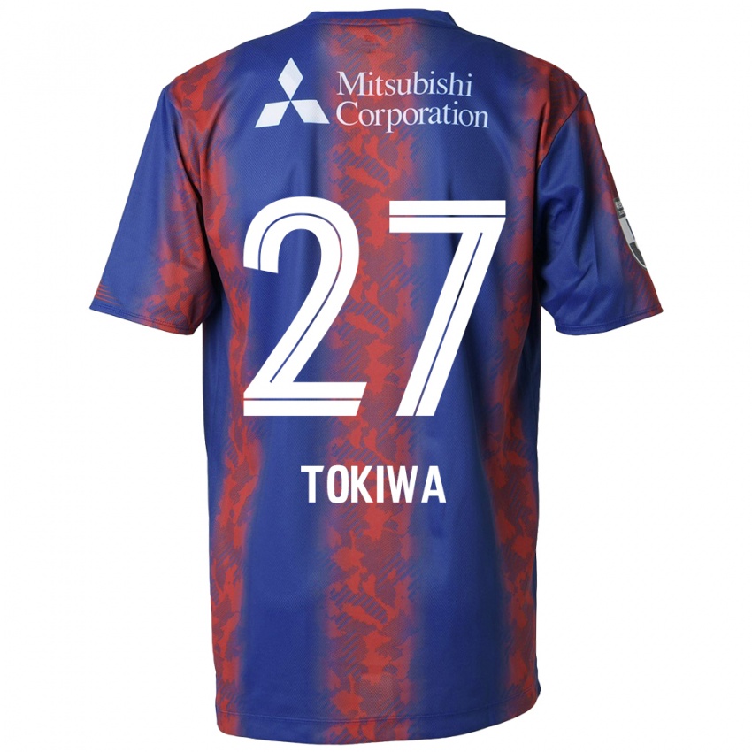 Bambino Maglia Kyota Tokiwa #27 Blu Rosso Kit Gara Home 2024/25 Maglietta