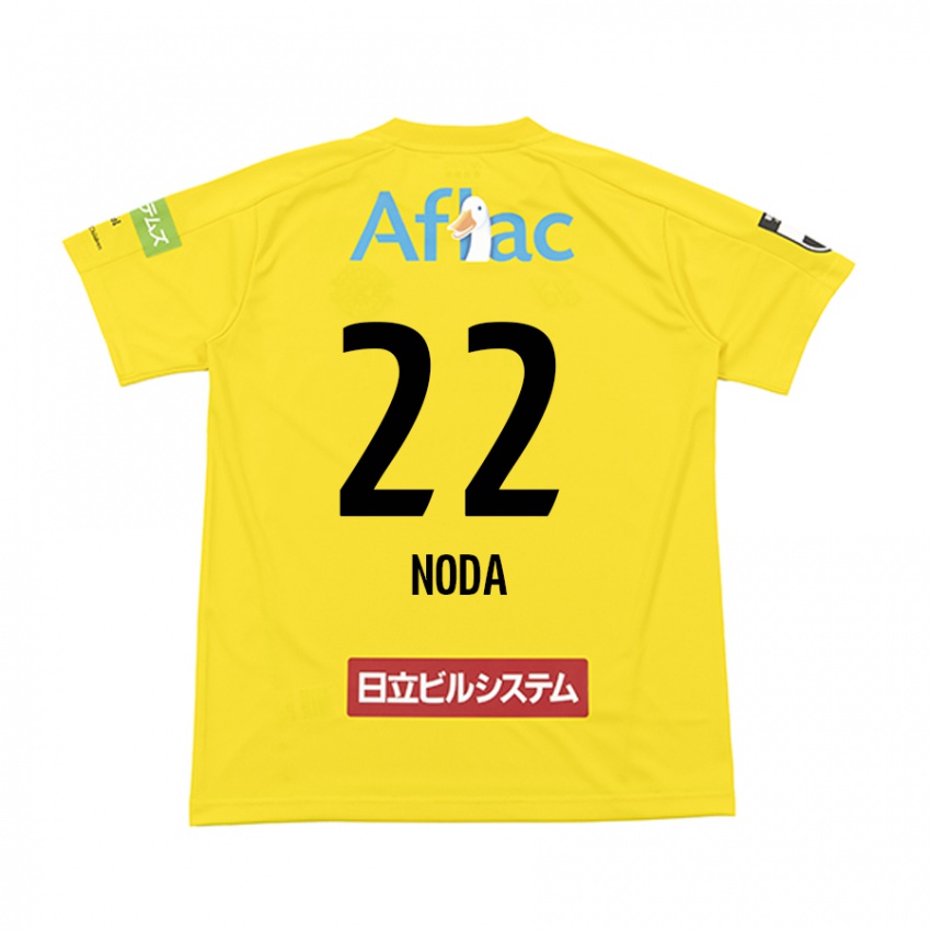 Bambino Maglia Hiroki Noda #22 Giallo Nero Kit Gara Home 2024/25 Maglietta