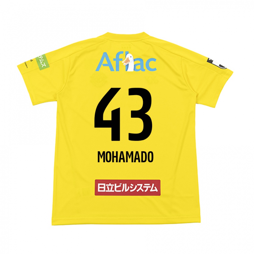 Bambino Maglia Faruzansana Mohamado #43 Giallo Nero Kit Gara Home 2024/25 Maglietta