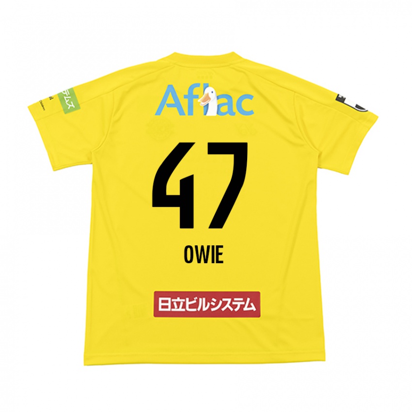 Bambino Maglia William Owie #47 Giallo Nero Kit Gara Home 2024/25 Maglietta