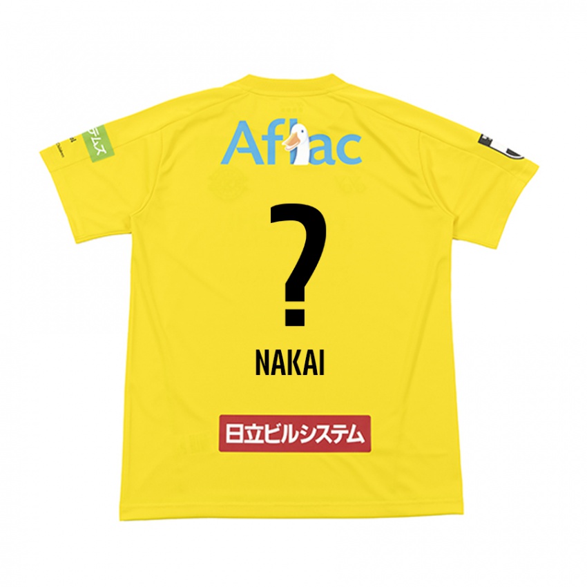 Bambino Maglia Yamato Nakai #0 Giallo Nero Kit Gara Home 2024/25 Maglietta