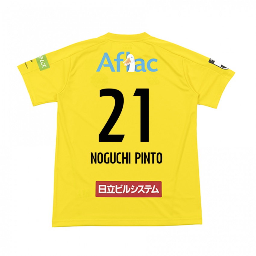 Bambino Maglia Amato Noguchi Pinto #21 Giallo Nero Kit Gara Home 2024/25 Maglietta