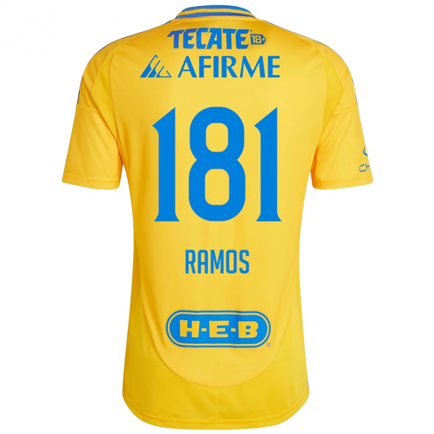 Bambino Maglia Anthony Ramos #181 Oro Giallo Kit Gara Home 2024/25 Maglietta