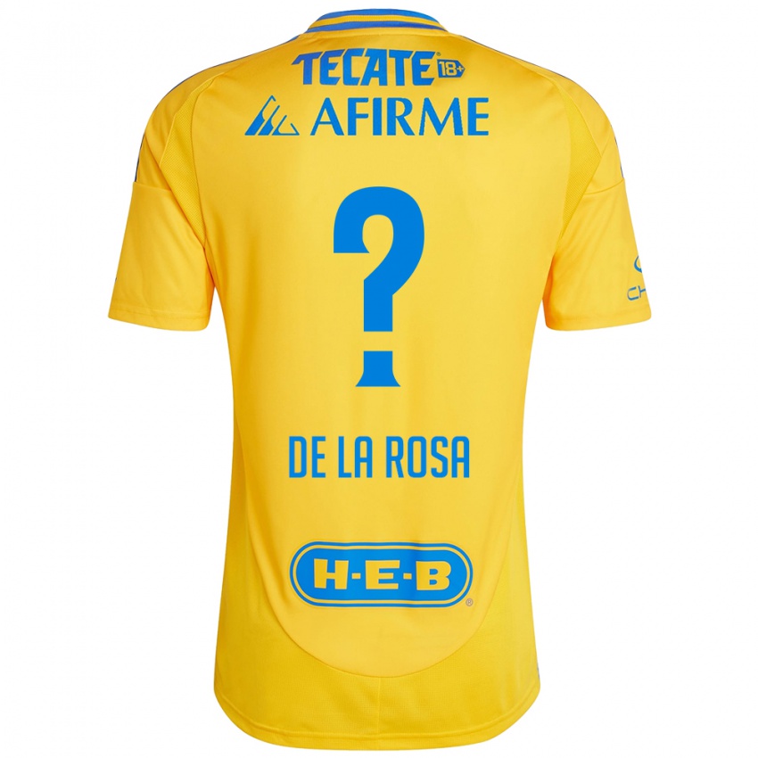 Bambino Maglia Luis De La Rosa #0 Oro Giallo Kit Gara Home 2024/25 Maglietta