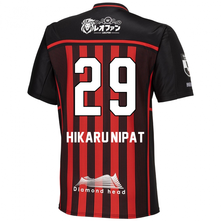 Bambino Maglia Reese Hikaru Nipat #29 Rosso Nero Kit Gara Home 2024/25 Maglietta