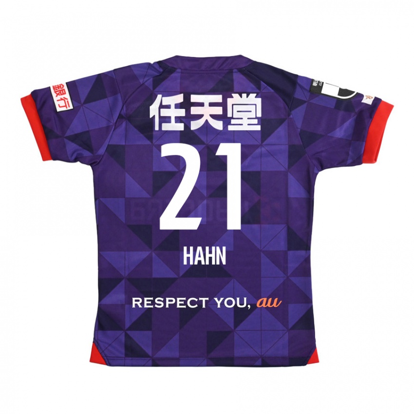 Bambino Maglia Warner Hahn #21 Viola Bianco Kit Gara Home 2024/25 Maglietta