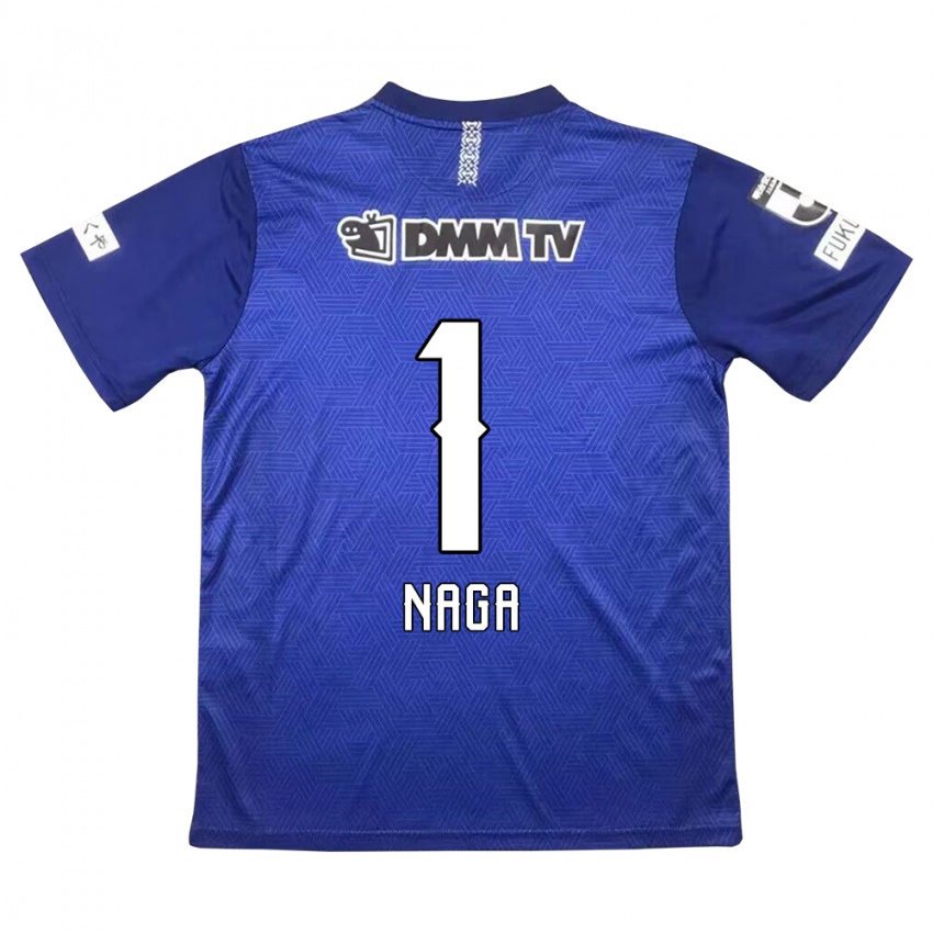 Bambino Maglia Takumi Nagaishi #1 Blu Scuro Kit Gara Home 2024/25 Maglietta