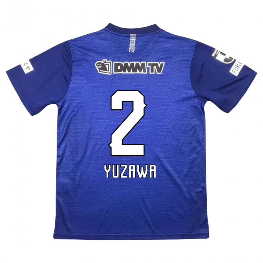 Bambino Maglia Masato Yuzawa #2 Blu Scuro Kit Gara Home 2024/25 Maglietta