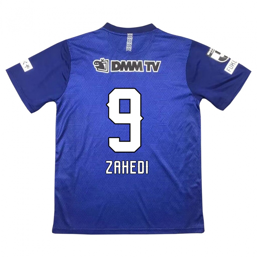 Bambino Maglia Shahab Zahedi #9 Blu Scuro Kit Gara Home 2024/25 Maglietta