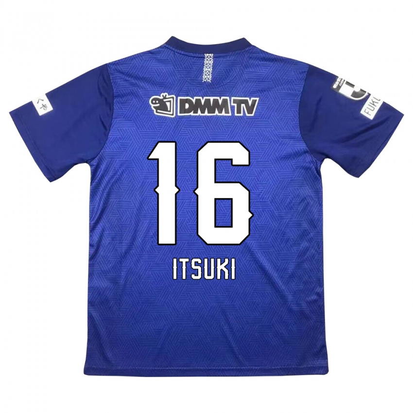 Bambino Maglia Itsuki Oda #16 Blu Scuro Kit Gara Home 2024/25 Maglietta