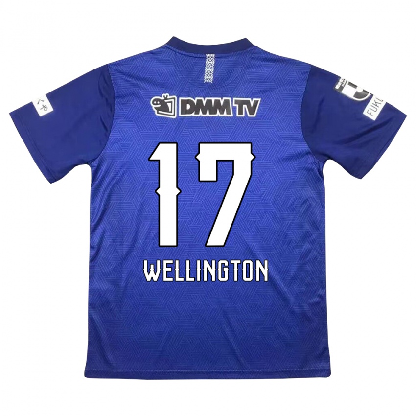 Bambino Maglia Wellington #17 Blu Scuro Kit Gara Home 2024/25 Maglietta