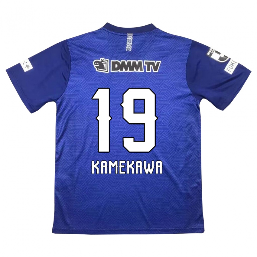 Bambino Maglia Masashi Kamekawa #19 Blu Scuro Kit Gara Home 2024/25 Maglietta