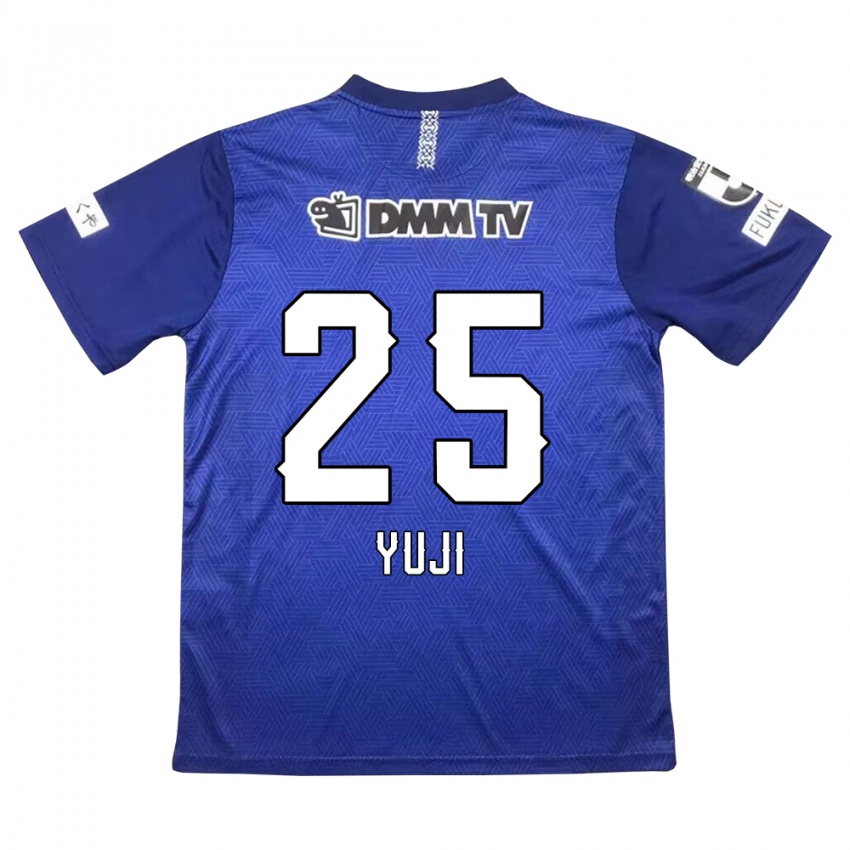 Bambino Maglia Yuji Kitajima #25 Blu Scuro Kit Gara Home 2024/25 Maglietta