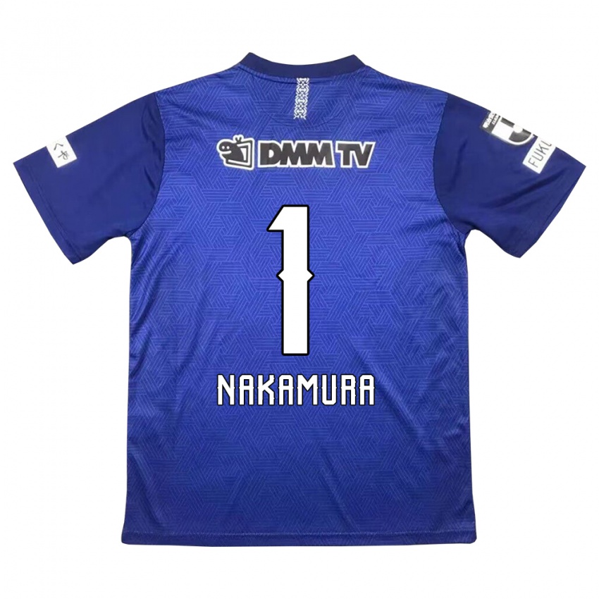 Bambino Maglia Seigo Nakamura #1 Blu Scuro Kit Gara Home 2024/25 Maglietta