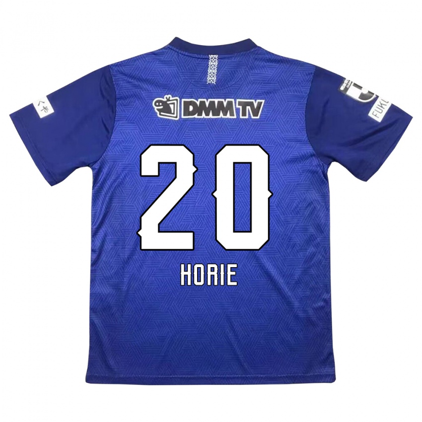 Bambino Maglia Hibiki Horie #20 Blu Scuro Kit Gara Home 2024/25 Maglietta