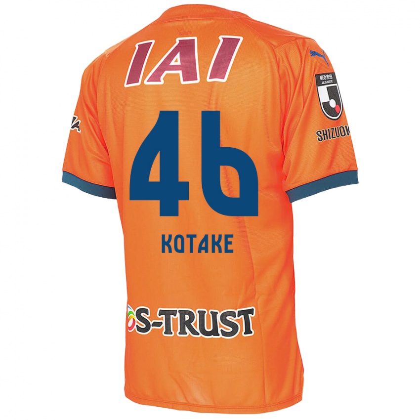 Bambino Maglia Sean Kotake #46 Arancione Blu Kit Gara Home 2024/25 Maglietta